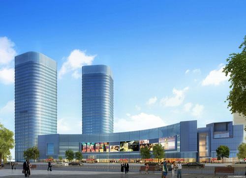 918博天堂幕墙中标“陆家嘴金融商业区标记性修建”上海世纪汇