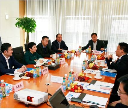 北京市工商联党组书记郑默杰一行莅临918博天堂建设考察调研