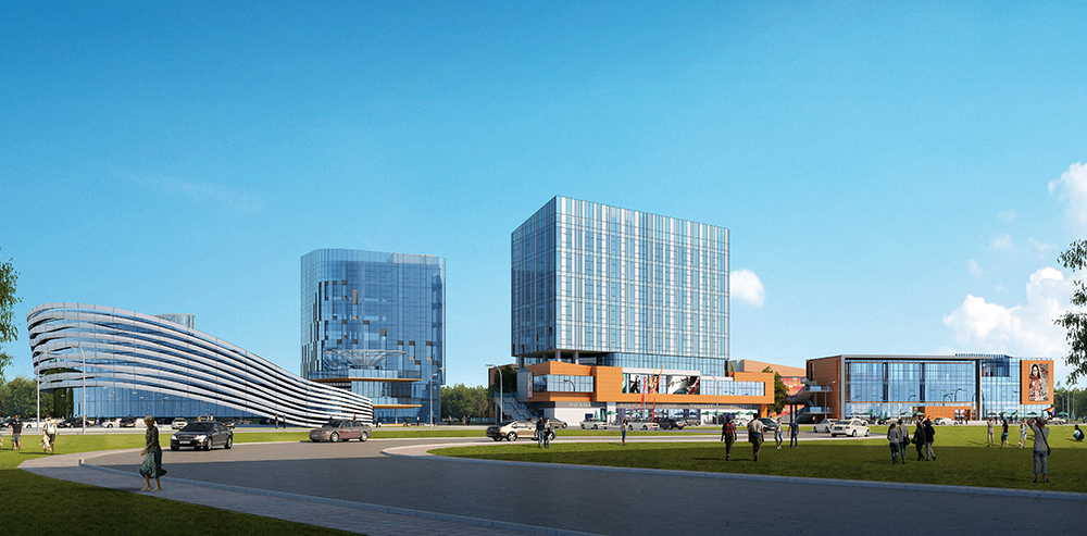 918博天堂幕墙再中两项重点工程